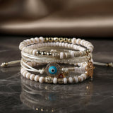 Hamsa Armband Set