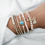 Hamsa Armband Set