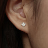 Mia Crystal Studs Earrings