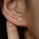 Mia Crystal Studs Earrings