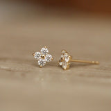 Mia Crystal Studs Earrings
