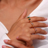Auri Gemstone Ring