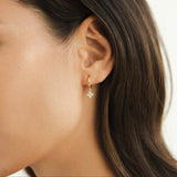 Mia Crystal Clover Earrings